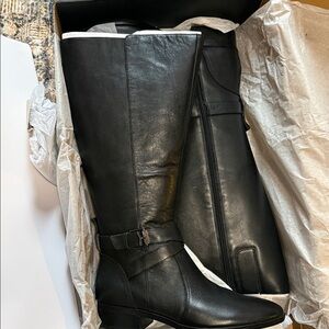 Naturalizer Black Over the Knee Boots
